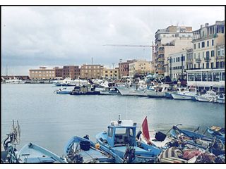 Anzio today - a seaside resort and fishing port with a population of 35,000.