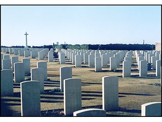 The Anzio Beachhead cemetery